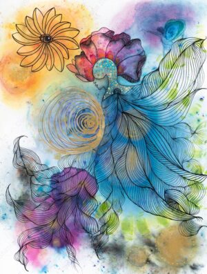 I CLOSE MY EYES AND NOW I CAN SEE (SOLD)