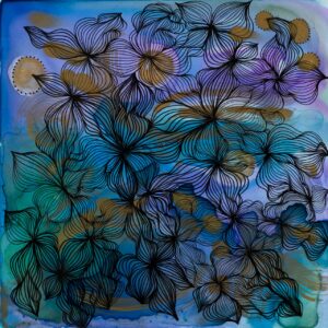 LOVE IN BLOOM-GOLDEN WHIRLPOOL