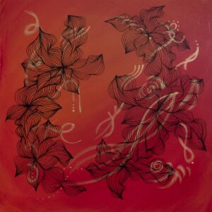 LOVE IN BLOOM-NEW MEXICO SUNSET (SOLD)