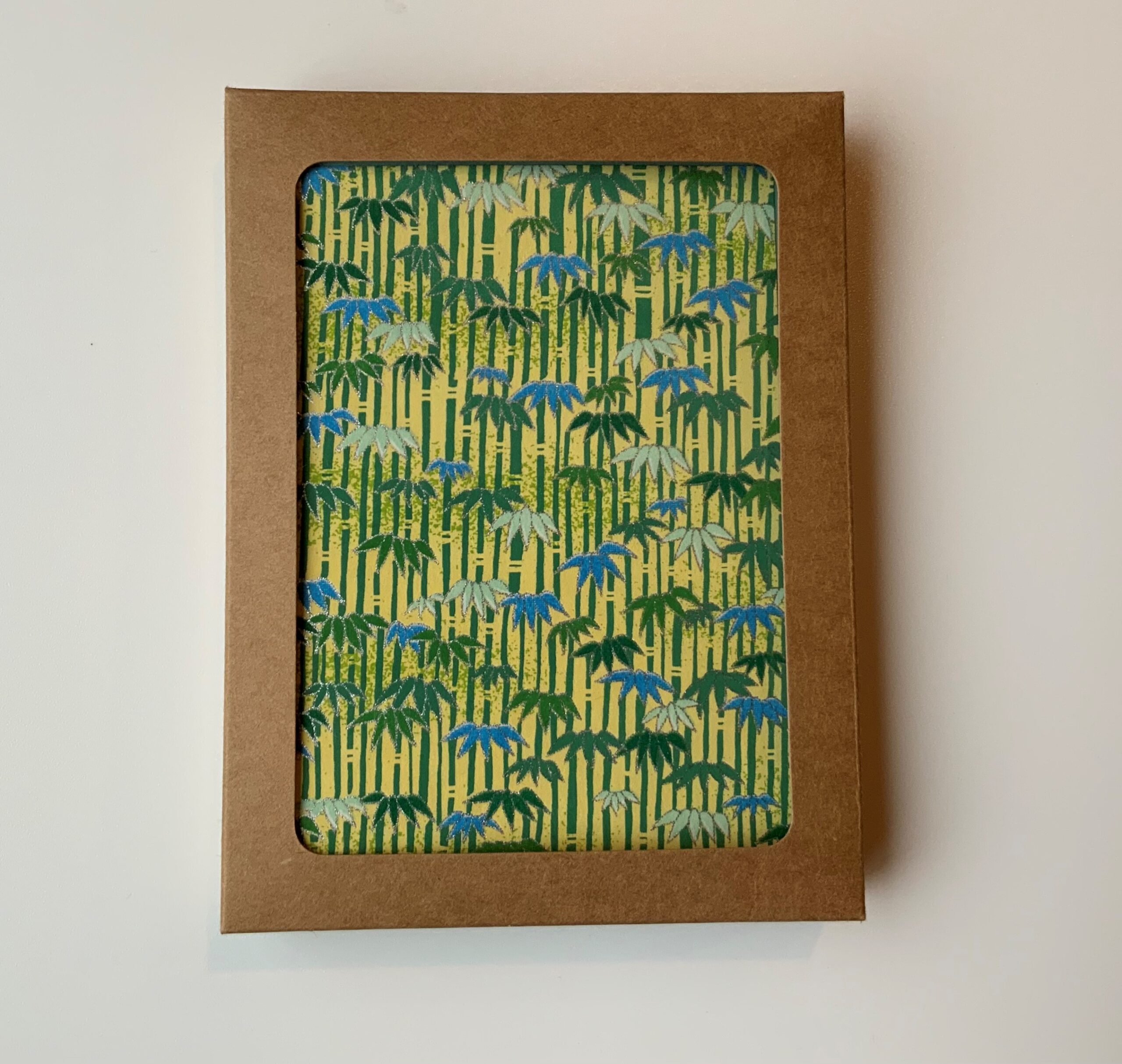 BOXED CARDS GREEN BAMBOO Irene Shimizu Fine Art