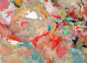 LIGHT BRIDGE-TANGERINE STORM 1 (Correspondence Card)