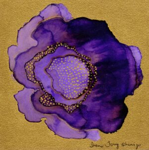 TIME TO BLOSSOM - AUBERGINE